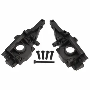 Traxxas Bulkhead rear (left right halves)/ 3x10MM BCS (4)