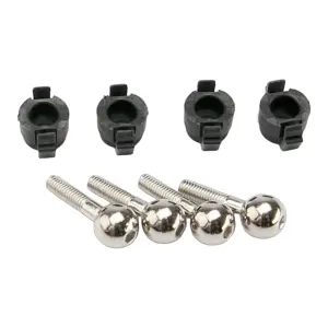 Traxxas Pivot balls (4)/ pivot ball caps (4)