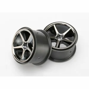Traxxas Wheels Gemini (black chrome) (2)