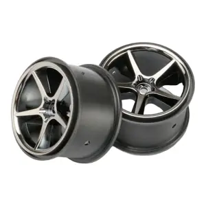 Traxxas Wheels Gemini (black chrome) (2)
