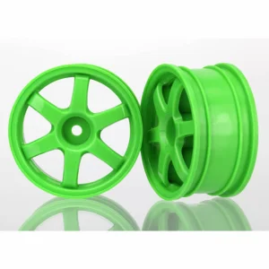 Traxxas 1:16 Rally Wheels - Volk Racing TE37 (Ken Block Green) (2)