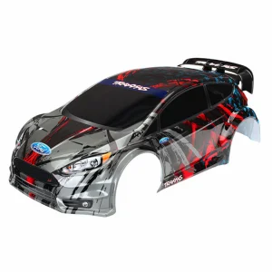 Traxxas Body Ford Fiesta ST Rally (painted decals applied)