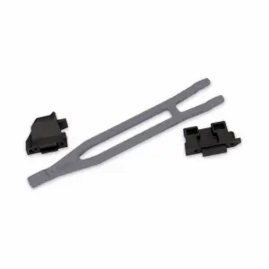 Traxxas Slate Grey Battery Hold-Down with Retainers