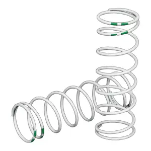 Traxxas Spring Shock white (GTR xx-long) (0.762 rate green) (1 pair)
