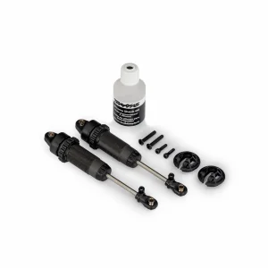 Traxxas Shocks, GTR xx-long (gray) (assembled) (2) (without springs)