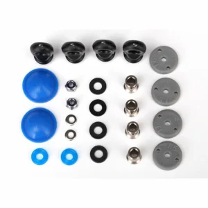 Traxxas Rebuild kit GTR long/xx-long Shocks (x-rings bladders pistons piston nuts Shock rod ends hollow balls) (renews 2 Shocks)