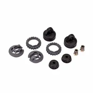 Traxxas 1:10 GTR Steel-Grey Shock Spring Retainer Set