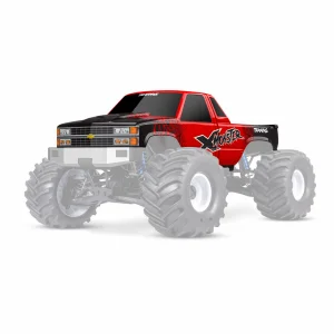 Traxxas Body X-Monster Chevy Red