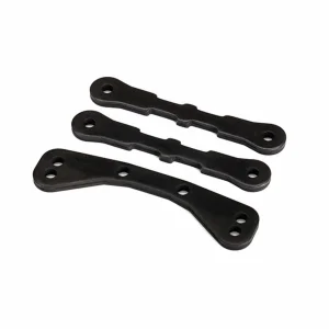 Traxxas X-MAXX Bulkhead tie bar upper (1)/ lower (2) (steel)