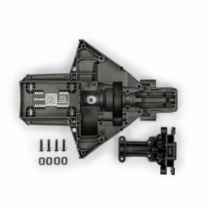 Traxxas Bulkhead, rear (upper + lower), motor mount washers (steel) (4), 4x18mm BCS (4) (replacing 7727 + 7728 requires 5108 ball bearings (2)