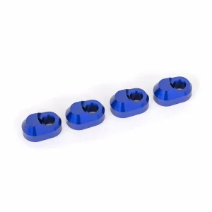 Traxxas Suspension pin retainer, 6061-T6 aluminium (blue-anodised) (4)