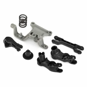Traxxas X-MAXX Steering bellcranks/ bellcrank support/servo saver/ servo saver spring/ draglink/ 3x20mm shoulder screws (2)