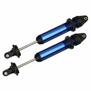 Traxxas X-MAXX Shocks GTX Aluminium blue-anodized (fully assembled w/o springs) (2)
