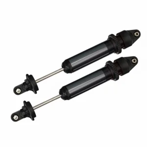 Traxxas Shocks GTX Aluminium (black-anodized) (fully assembled w/o springs) (2)