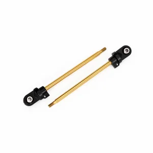 Traxxas X-MAXX Shaft GTX Shock TiN-coated (2) (assembled with rod ends and steel hollow balls)