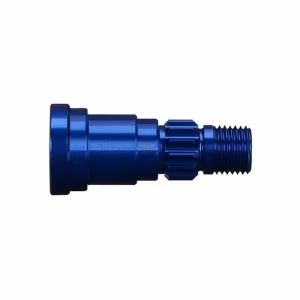 Traxxas X-MAXX Stub axle Aluminium (blue-anodized) (1) (use only with 7750X driveshaft)