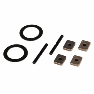 Traxxas X-MAXX Spider gear shaft (2)/ spacers (4)/ 16x23.5x.5mm TW (2)