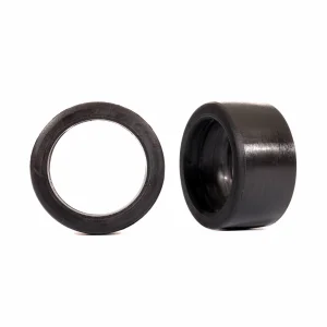 Traxxas Tyres, rubber (2) (fits Traxxas 7775X wheelie bar wheels)