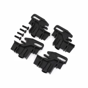 Traxxas Battery hold-down mounts, left (2)/ right (2)/ 4x15mm CCS (4)