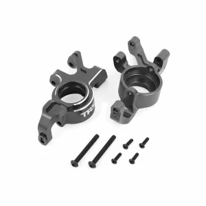 Traxxas Steering blocks, 6061-T6 aluminium (gray-anodised), left + right