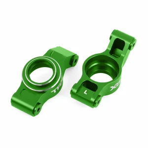 Traxxas Carriers, stub axle (green-anodised 6061-T6 aluminium) (left + right)