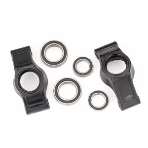 Traxxas Carriers, stub axle (rear) (left + right)/ 20x32x7mm bearings (2)/ 15x24x5mm bearings (2)