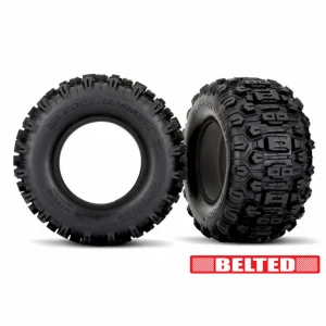 Traxxas Sledgehammer 4.3 Belted X-MAXX / XRT Tyres With Foams (2)