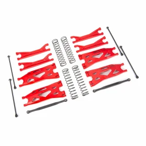 Traxxas X-MAXX WideMaxx Suspension Kit - Red