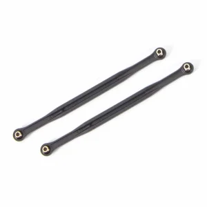 Traxxas Toe links, 2025mm (1875mm center to center) (black) (2) (for use with 7895 X-MAXX WideMaxx suspension kit)