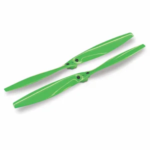 Traxxas Rotor blade set green (2) (with screws)