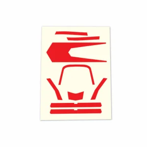 Traxxas Decals high visibility red