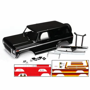 Traxxas Ford Bronco Pre Painted Black Complete Bodyshell (312mm Wheelbase)