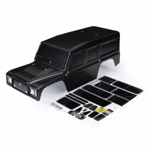 Traxxas Land Rover Defender Bodyshell (324mm WB) - Pre Painted Black