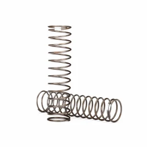 Traxxas Springs Shock (natural finish) (GTS) (0.30 rate white stripe) (2)