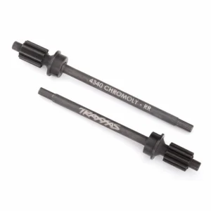 Traxxas Axle shaft rear heavy duty (left right)/ portal drive input gear rear (machined)