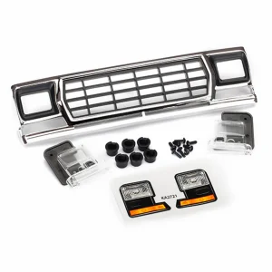 Traxxas Grill Ford Bronco/ grill retainers (3)/ headlight housing (2)/ lens (2) (fits 8010 body)