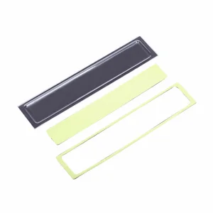 Traxxas Tailgate panel insert (clear requires painting)/ adhesive foam tape (2)