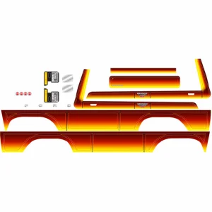 Traxxas Decal sheet Bronco sunset