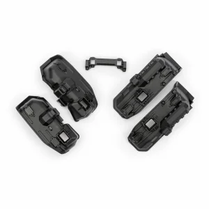 Traxxas Fenders, inner (narrow), front + rear (2 each), rock light covers (8), battery plate, body mount, 3x8 flat-head screws (4), 2.5x6 CS (10) (for clipless body mounting)