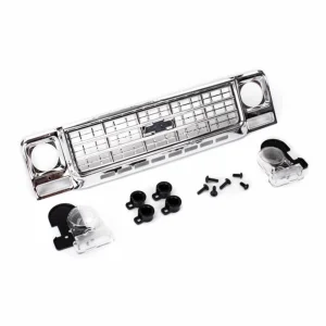 Traxxas Grille Chevrolet Blazer (1979)/ grille retainers (4)/ headlight housing (2)/ lens (2)/ 2.6x8 BCS (4)/ 2.5x6 BCS (2) (fits 8130 body)