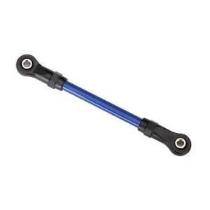 Traxxas Suspension link front upper 5x68mm (1) (blue powder coated steel) (assembled with hollow balls) (for use with 8140X TRX-4 Long Arm Lift Kit)