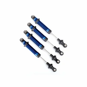Traxxas Shocks GTS Aluminium (blue-anodized) (assembled without springs) (4) (for use with 8140X TRX-4 Long Arm Lift Kit)