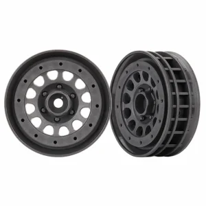Traxxas Wheels Method 105 1.9 (charcoal gray beadlock) (beadlock rings sold separately)