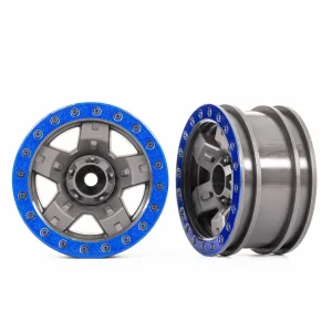 Traxxas TRX-4 Sport 2.2 Wheels - Grey/Blue (2)