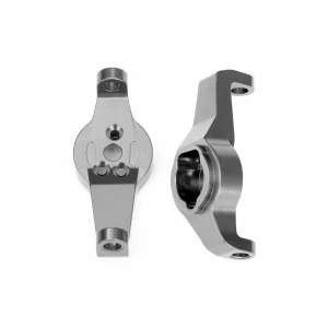 Traxxas Caster blocks 6061-T6 Aluminium (charcoal gray-anodized) left and right