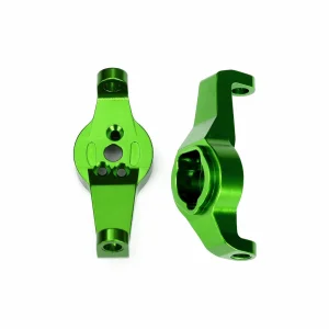 Traxxas Caster blocks 6061-T6 Aluminium (green-anodized) left and right