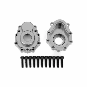 Traxxas Portal housings outer 6061-T6 Aluminium (charcoal gray-anodized) (2)/ 2.5x10 CS (12)