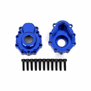 Traxxas Portal housings outer 6061-T6 Aluminium (blue-anodized) (2)/ 2.5x10 CS (12) ** CLEARANCE **