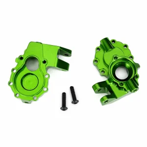 Traxxas Portal housings inner (front) 6061-T6 Aluminium (green-anodized) (2)/ 3x12 BCS (2)