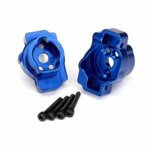 Traxxas Portal drive axle mount rear 6061-T6 Aluminium (blue-anodized) (left and right)/ 2.5x16 CS (4)